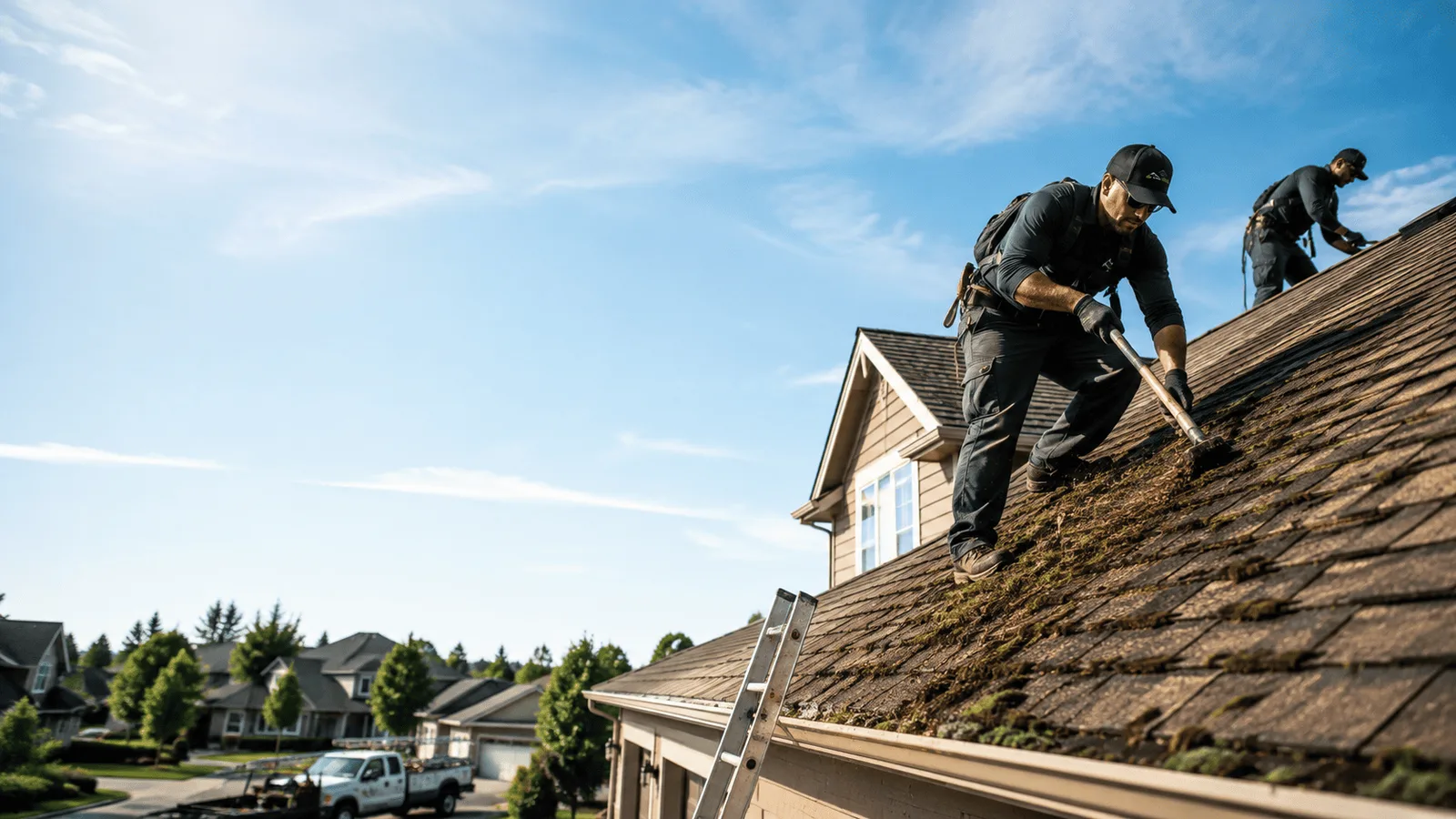 Roof Moss Removal in Maxwelton, WV near me